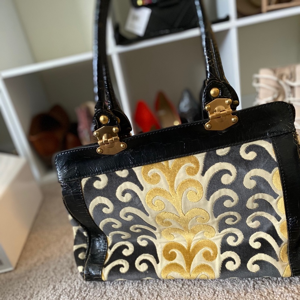 Vintage Miu Miu Velluto Twiggy Tote - Picture 8 of 10
